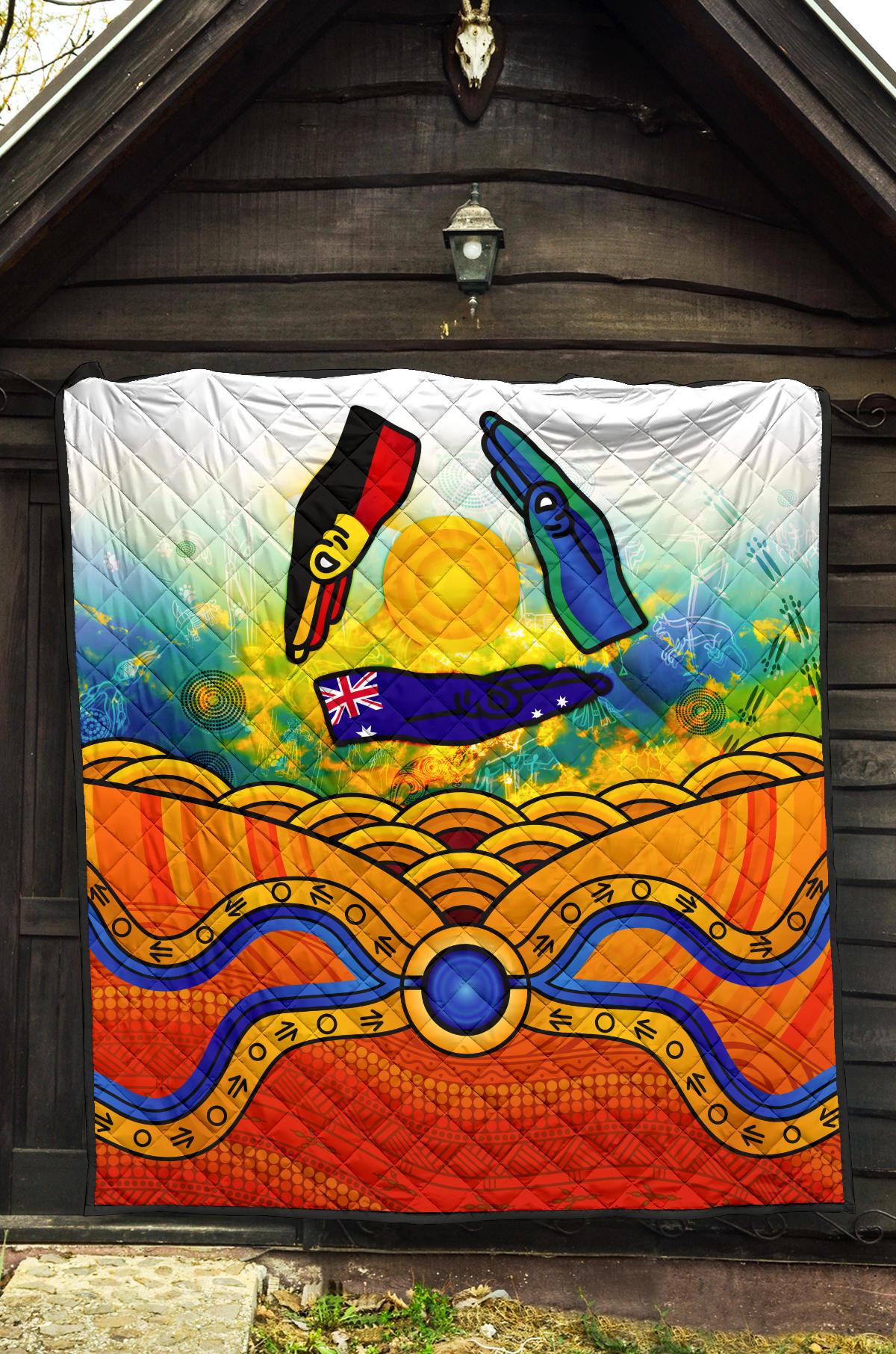 aboriginal-premium-quilt-australia-kangaroo-naidoc-week-2021