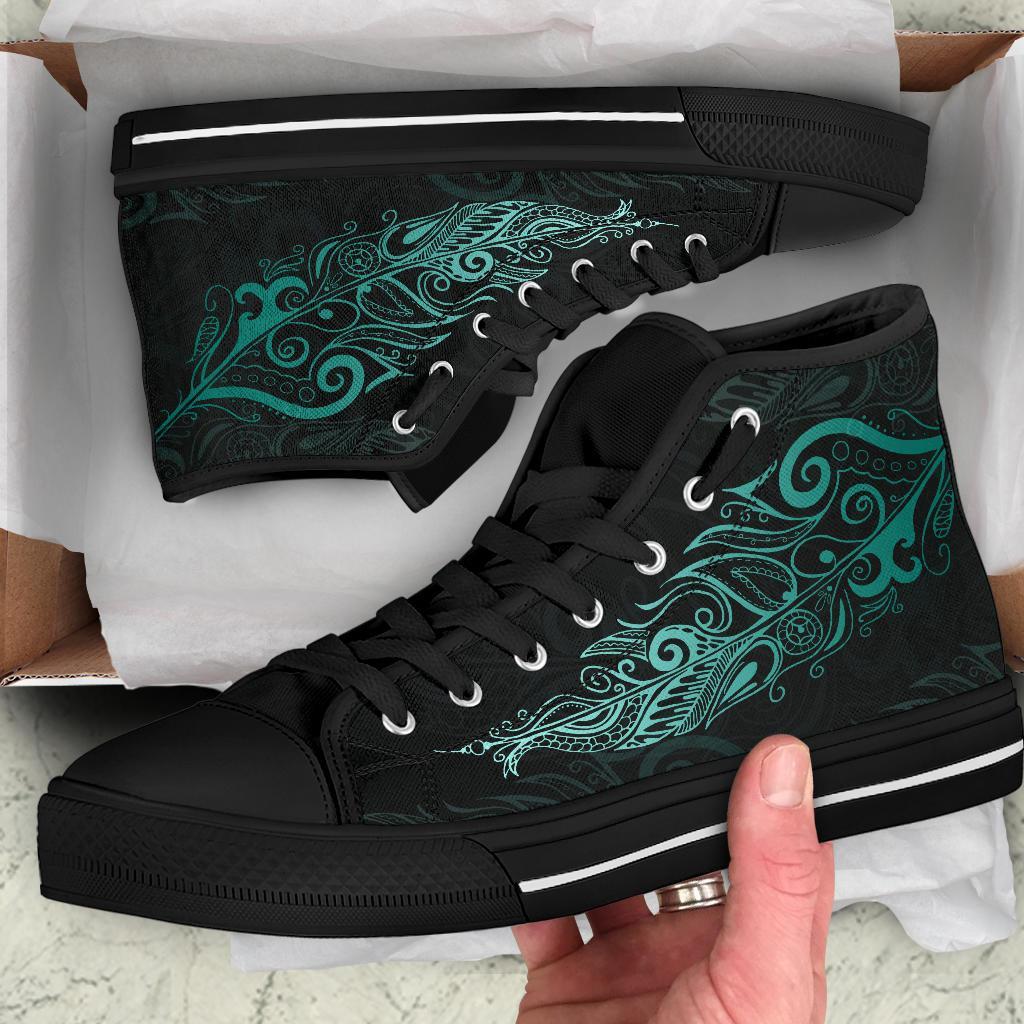 light-silver-fern-new-zealand-high-top-shoes-turquoise