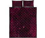 new-zealand-quilt-bed-set-maori-gods-quilt-and-pillow-cover-tumatauenga-god-of-war-pink
