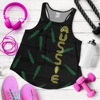 Racerback Tank - Australian Coat Of Arms Top Tank Aussie Golden Wattle - Women - Vibe Hoodie