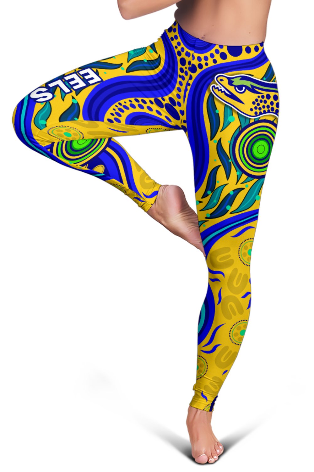 eels-indigenous-special-women-leggings-version-gold