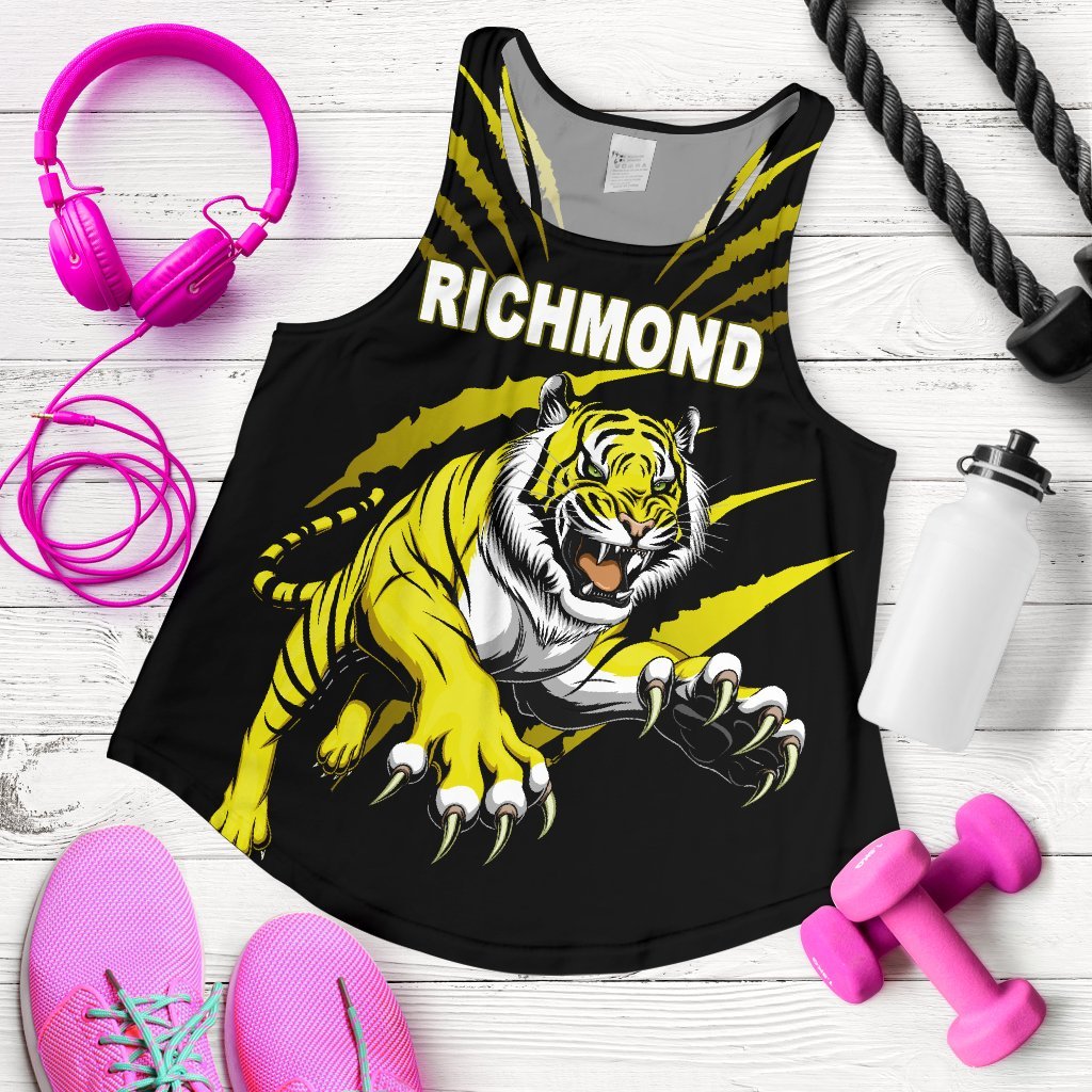 Richmond Women Racerback Tank Tigers - Vibe Hoodie
