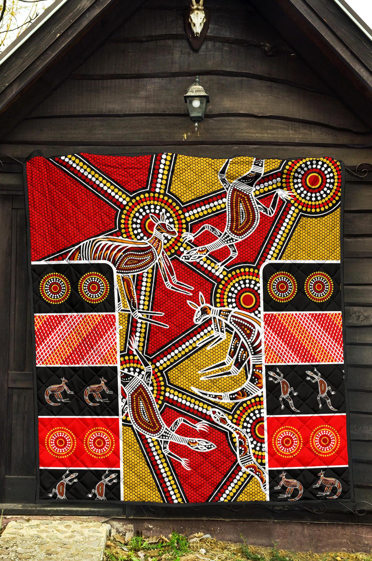 aboriginal-premium-quilt-kangaroo-dot-painting-patterns