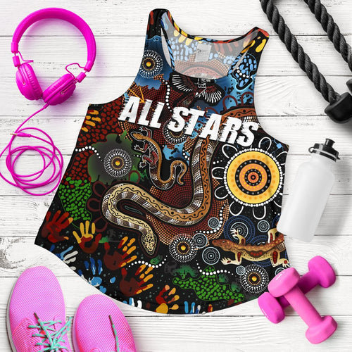 Australia Indigenous Women's Racerback Tank All Stars - Vibe Hoodie
