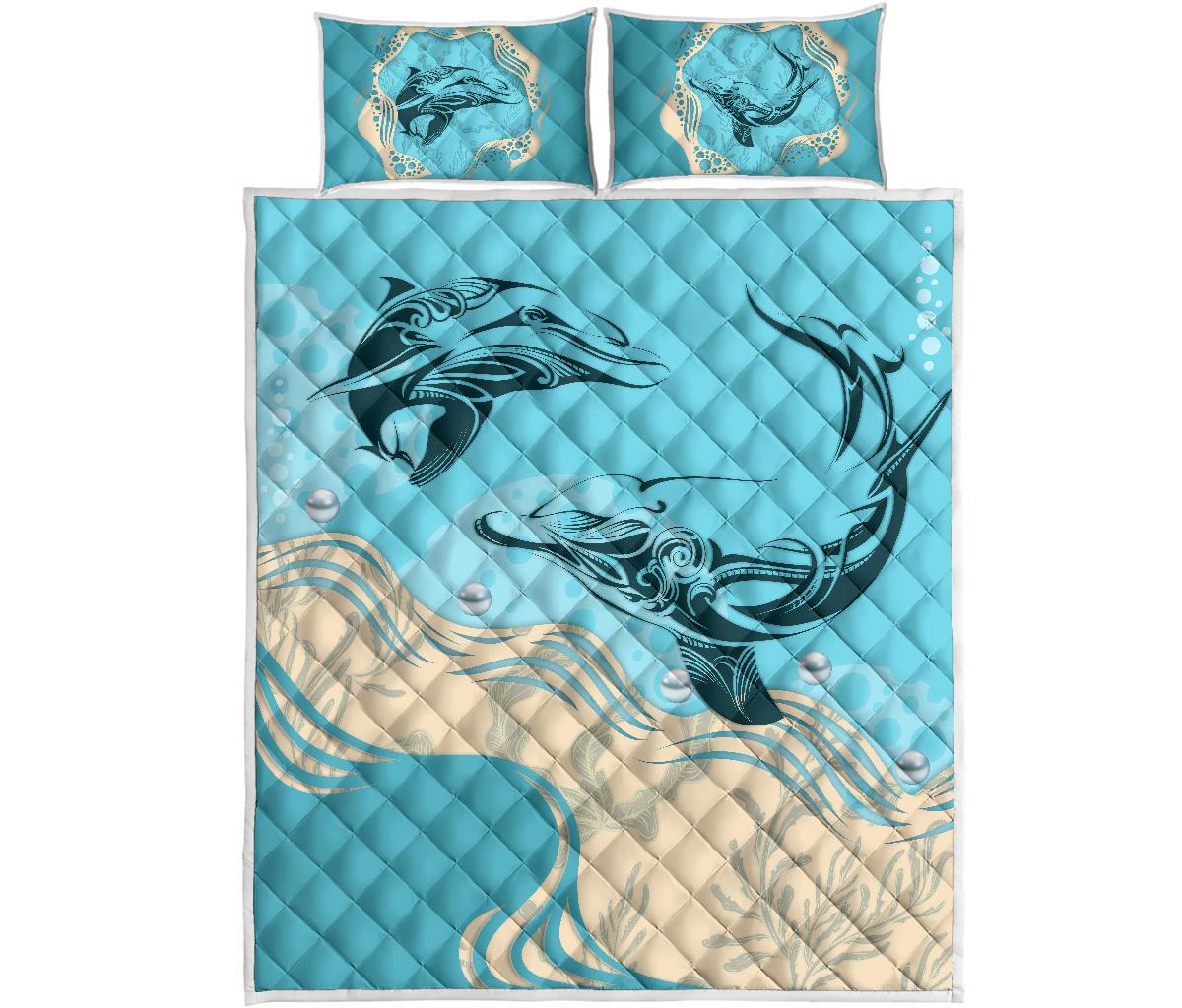 dolphin-pearl-quilt-bed-set