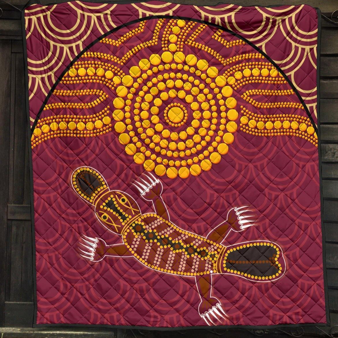 aboriginal-premium-quilt-aboriginal-platypus