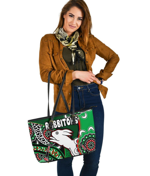 rabbitohs-large-leather-tote-indigenous-survival-world