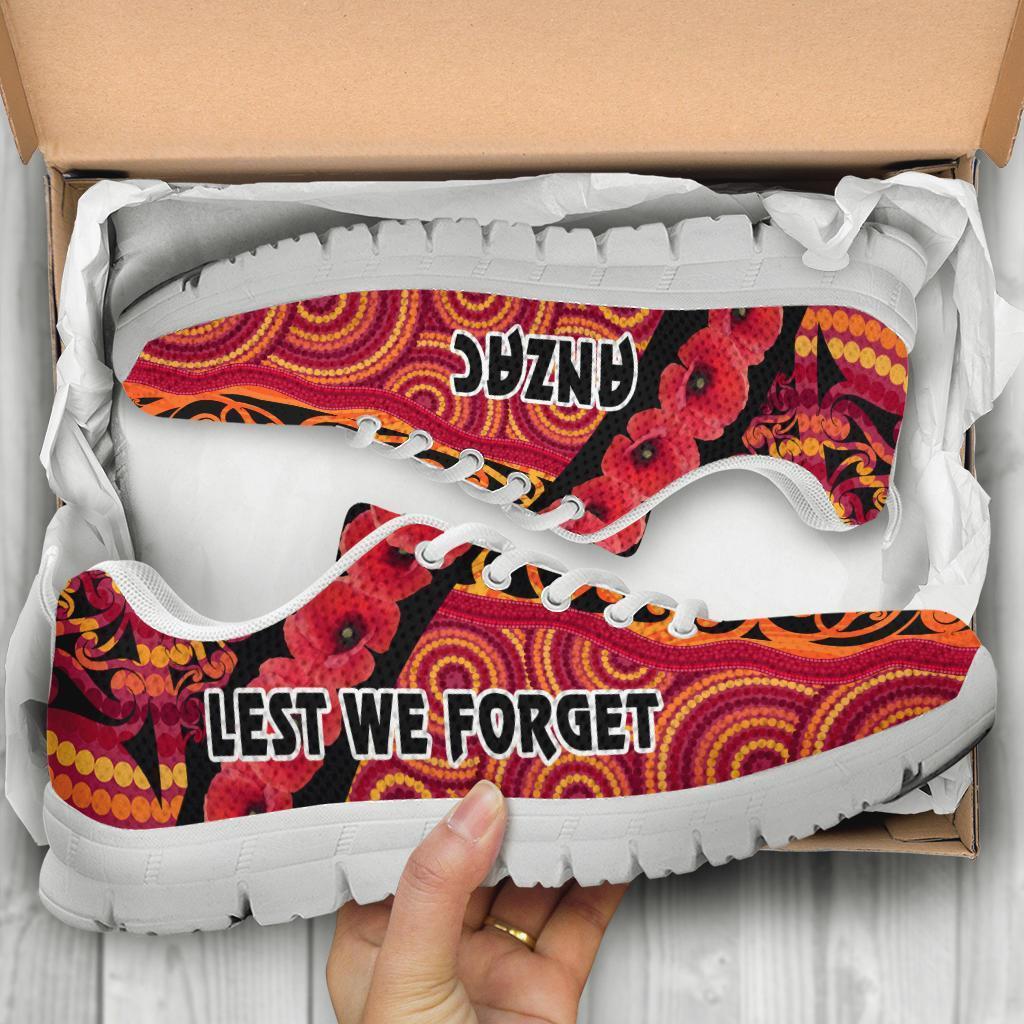 anzac-lest-we-forget-poppy-sneakers-new-zealand-maori-silver-fern-australia-aboriginal