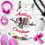 Christmas Women's Racerback Tank - Merry Christmas - Vibe Hoodie