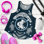 Carlton Women's Racerback Tank The Blue Baggers Indigenous - Vibe Hoodie
