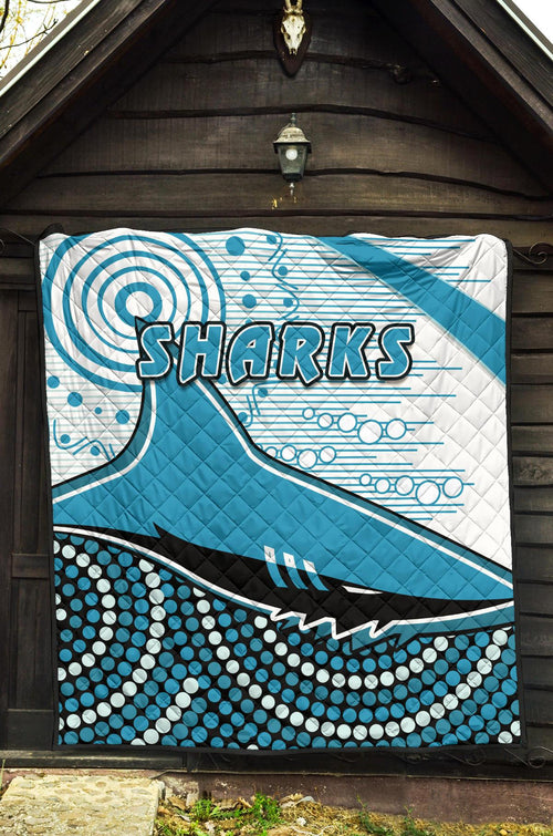 sharks-premium-quilt-cronulla-indigenous-unique