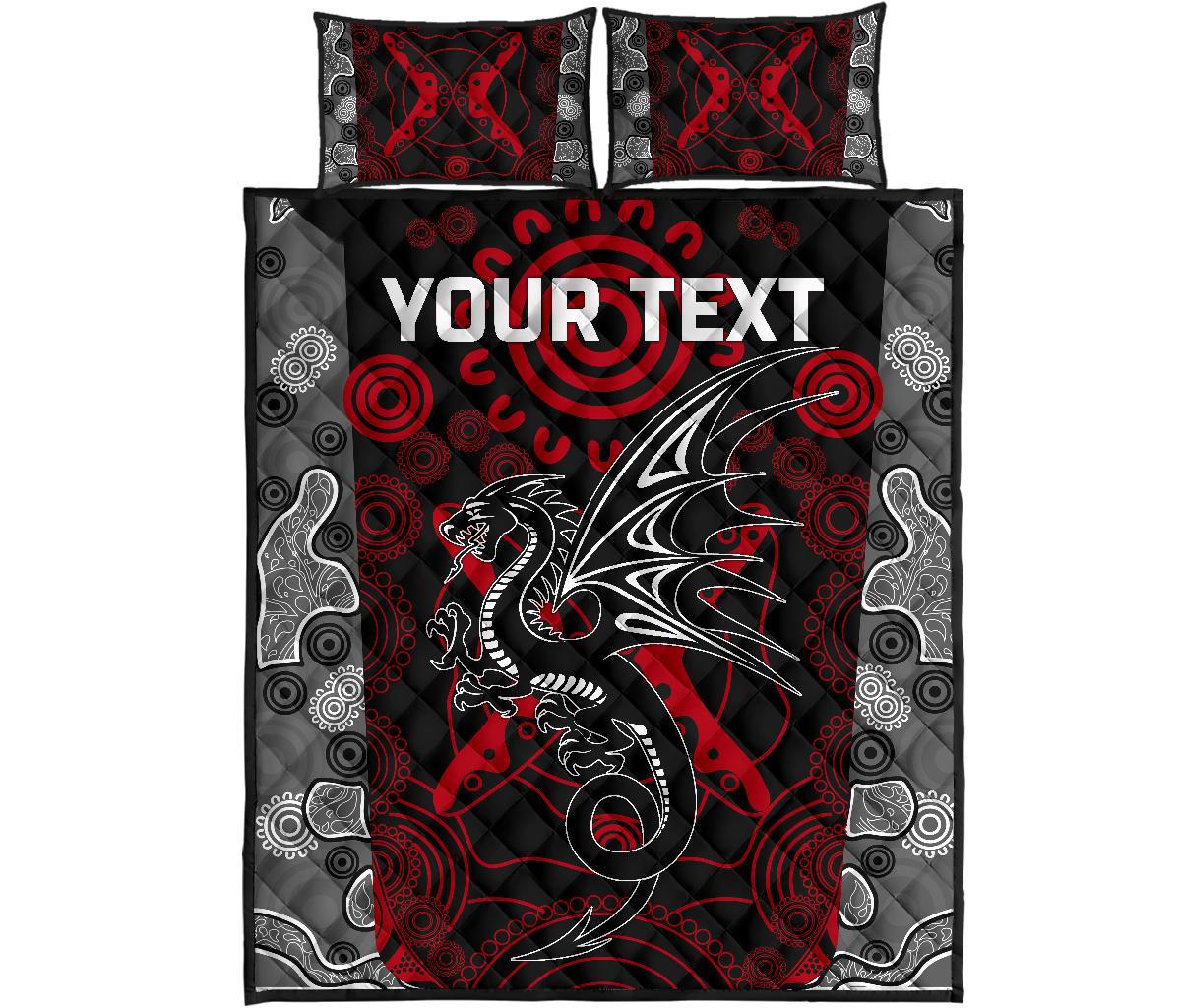 custom-personalised-dragons-quilt-bed-set-st-george-aboriginal