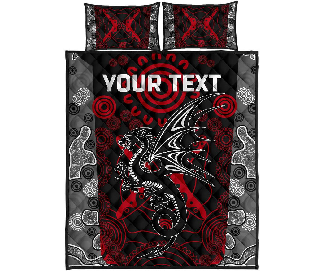 custom-personalised-dragons-quilt-bed-set-st-george-aboriginal