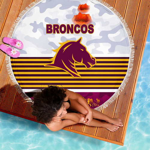 brisbane-broncos-beach-blanket-anzac-day-simple-style-white