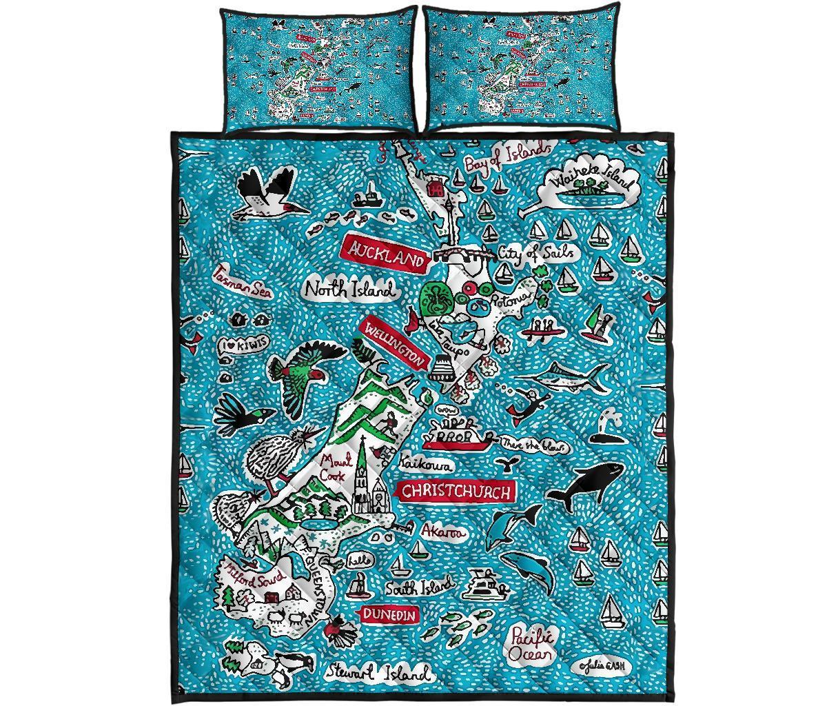new-zealand-map-quilt-bed-set