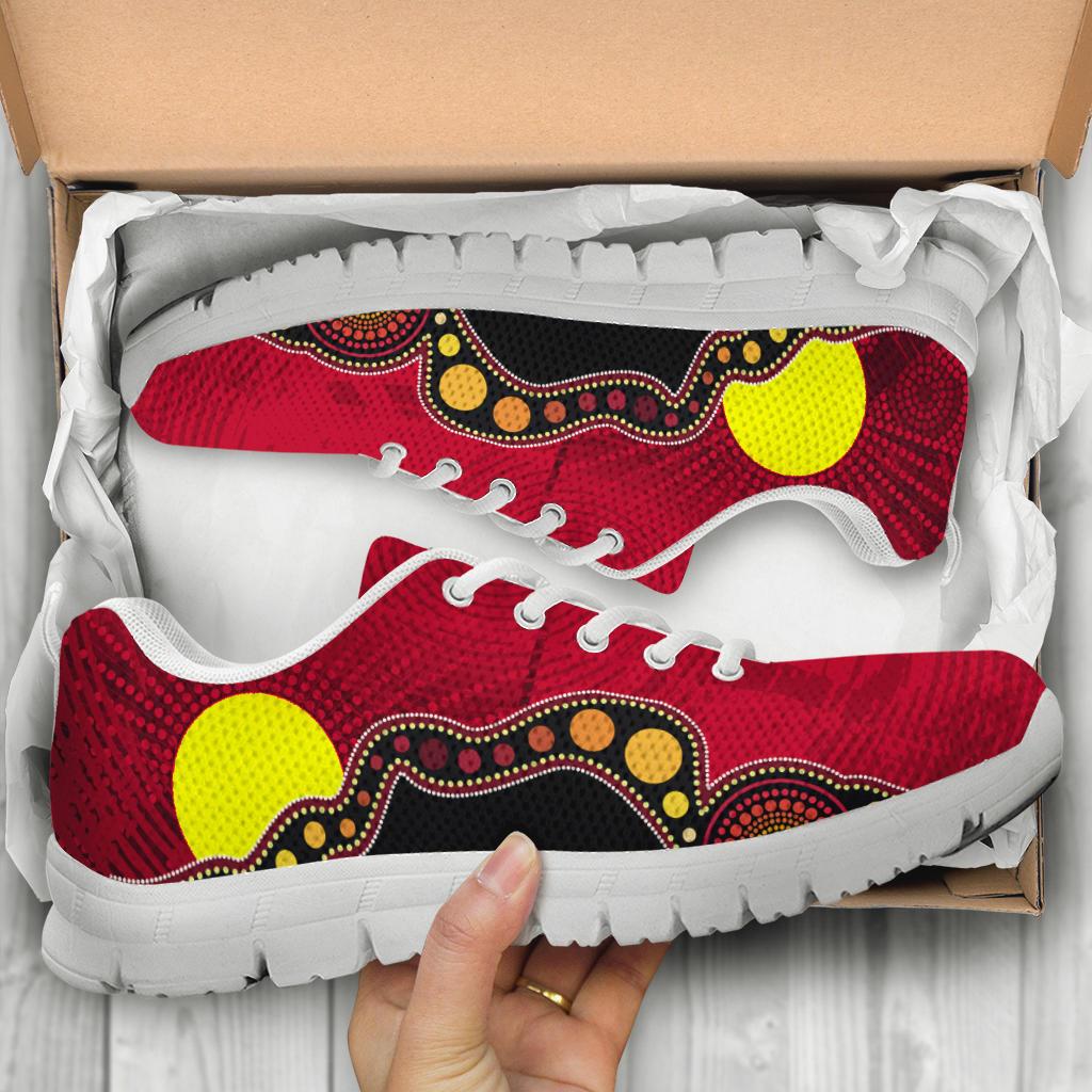 aboriginal-sneakers-australia-aboriginal-lives-matter-flag-circle-dot-painting-art