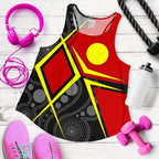 Aboriginal Women's Racerback Tank - Indigenous Legend - Vibe Hoodie