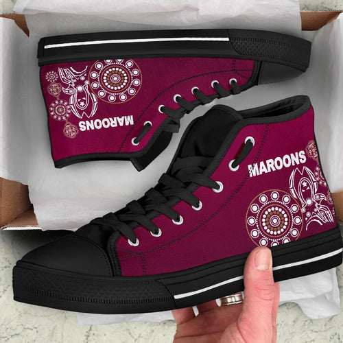 queensland-high-top-shoe-maroons-simple-indigenous