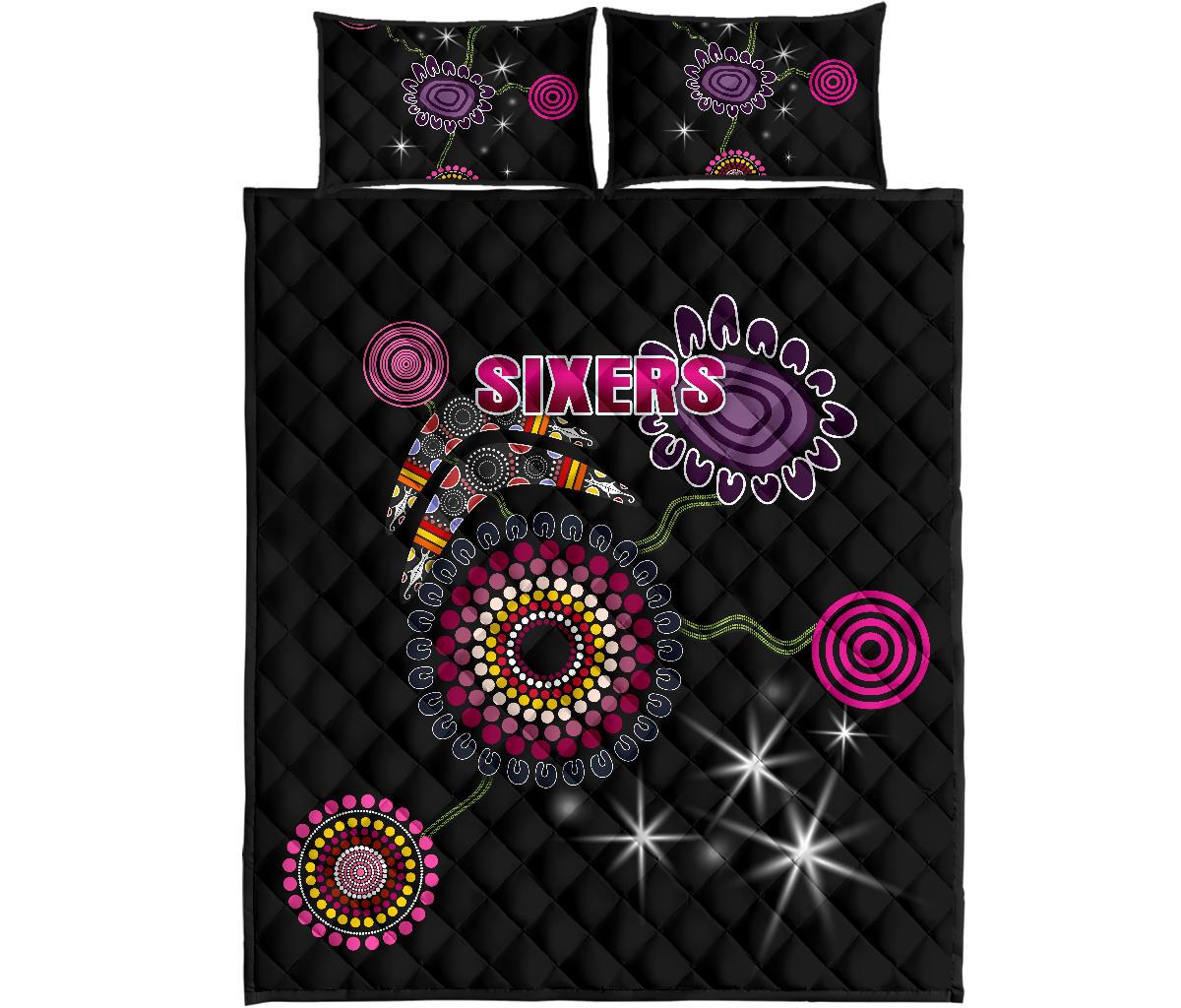 sydney-quilt-bed-set-sixers-indigenous-black