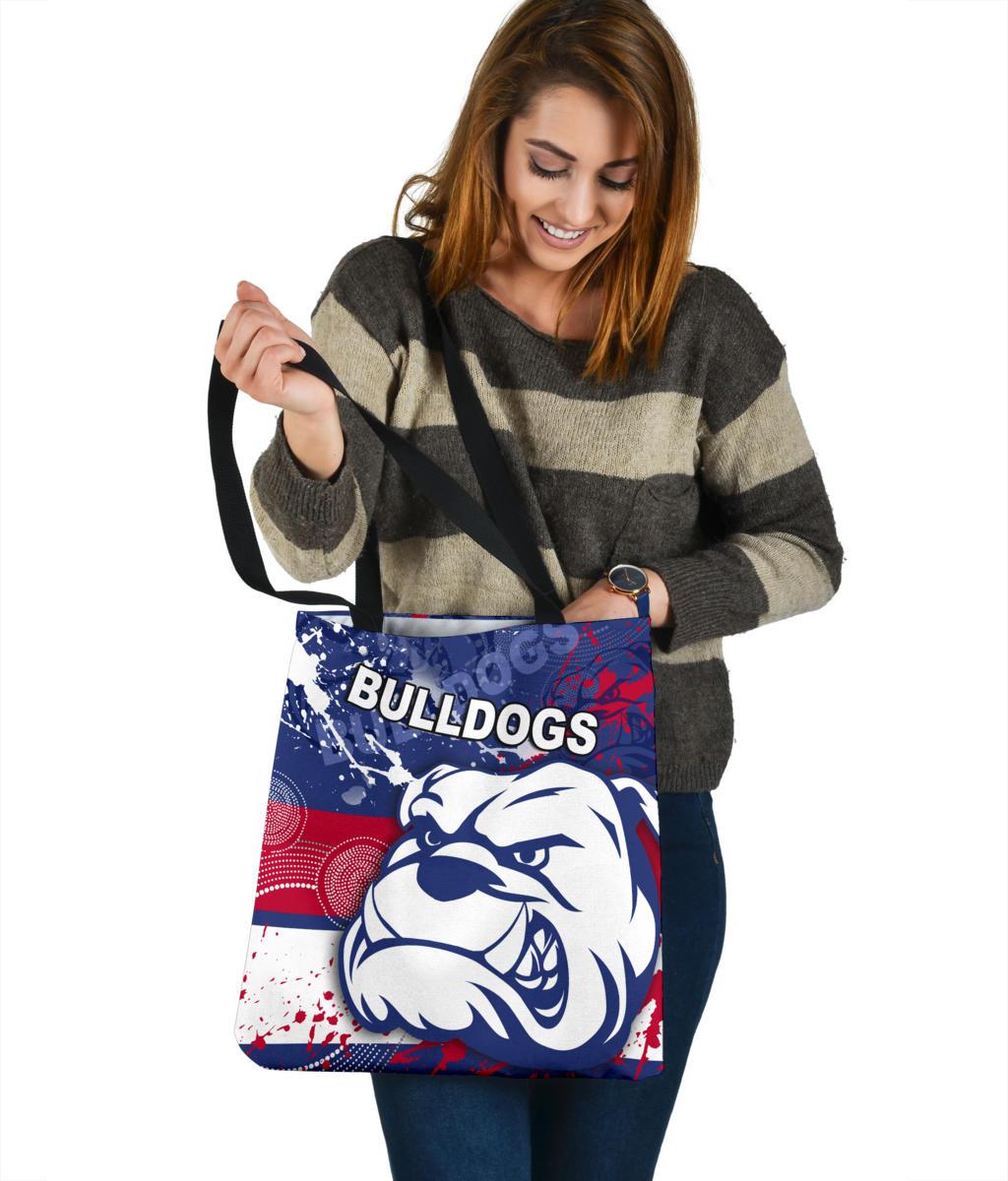 western-bulldogs-tote-bag