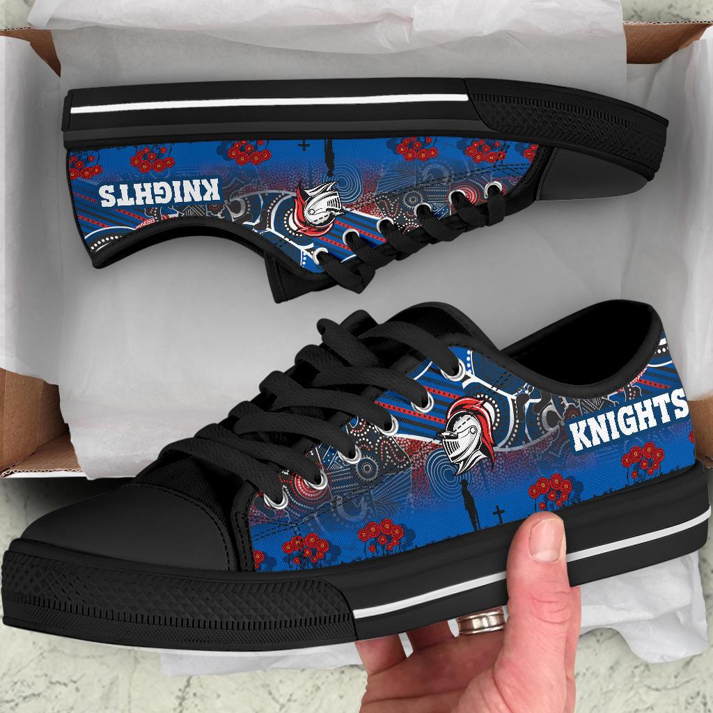knights-low-top-shoe-newcastle-anzac-day-aboriginal