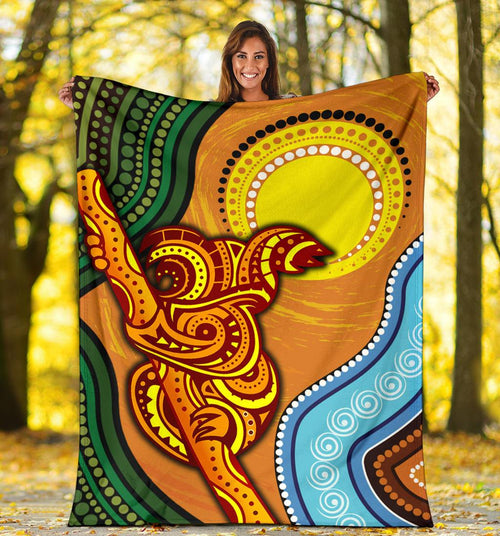 premium-blanket-australian-aboriginal-dot-painting-koala