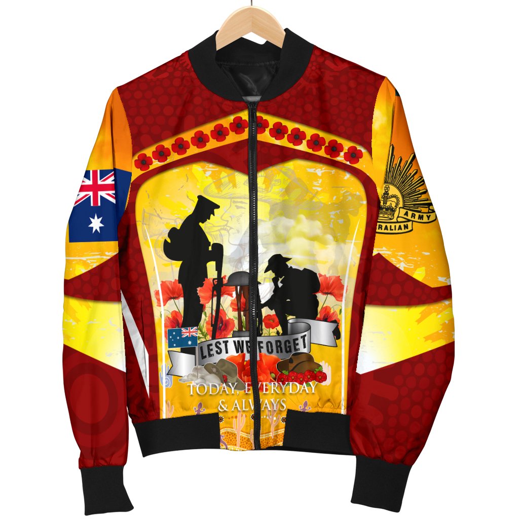 anzac-bomber-jacket-lest-we-forget-aboriginal-version