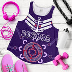 Dockers Women Racerback Tank Indigenous Fremantle - Vibe Hoodie