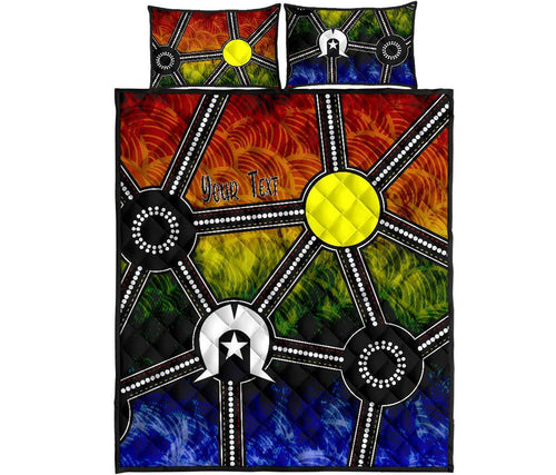 custom-naidoc-week-2021-quilt-bed-set-aboriginal-geometric-style
