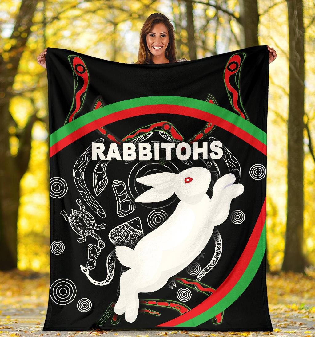 rabbitohs-premium-blanket-indigenous-mystery-vibes