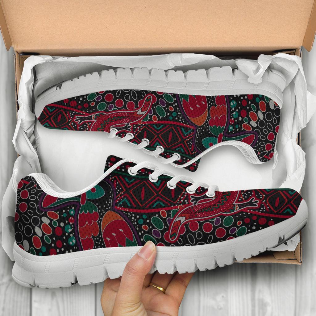 sneakers-aboriginal-animal-dot-acrylic-paint