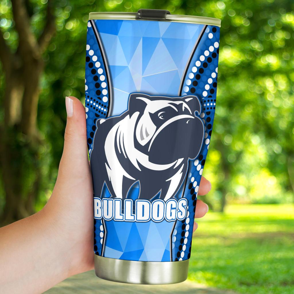 bulldogs-tumbler-indigenous-snappy