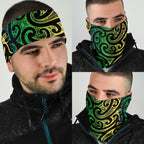 light-maori-tattoo-bandana-green
