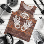 men-tank-top-australian-coat-of-arms-mens-tank-lizard-aboriginal-patterns