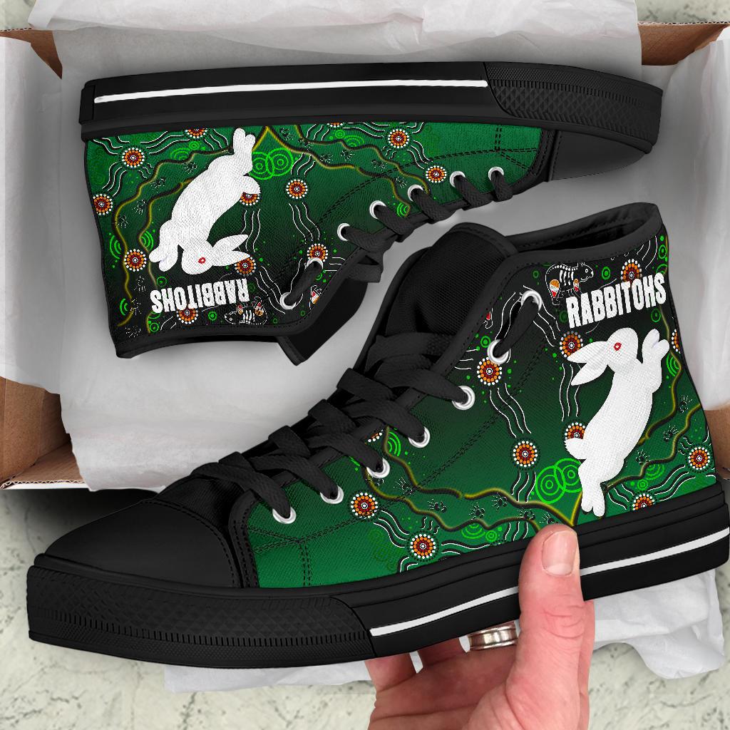 rabbitohs-high-top-shoe-simple-indigenous