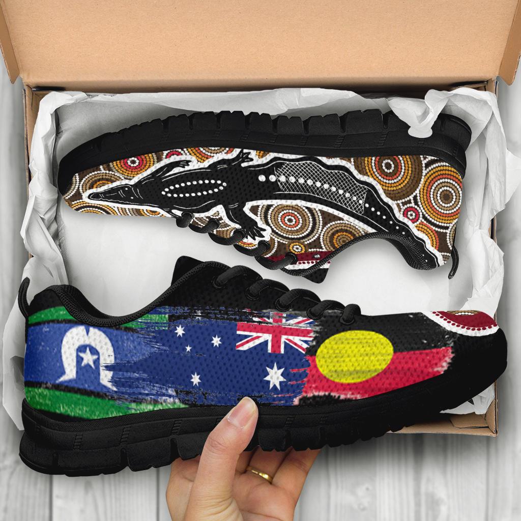 sneakers-australian-aboriginal-crocodile-with-naidoc-flags-black