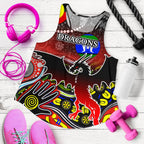 Color Dragons Women Racerback Tank Naidoc Week - Vibe Hoodie