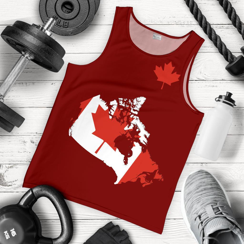 canada-map-special-tank-top
