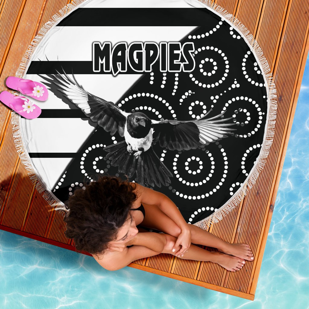western-suburbs-magpies-beach-blanket-simple-indigenous