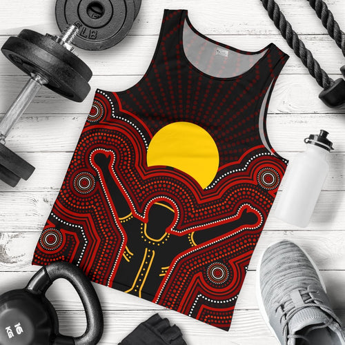 aboriginal-mens-tank-top-the-sun-always-shines
