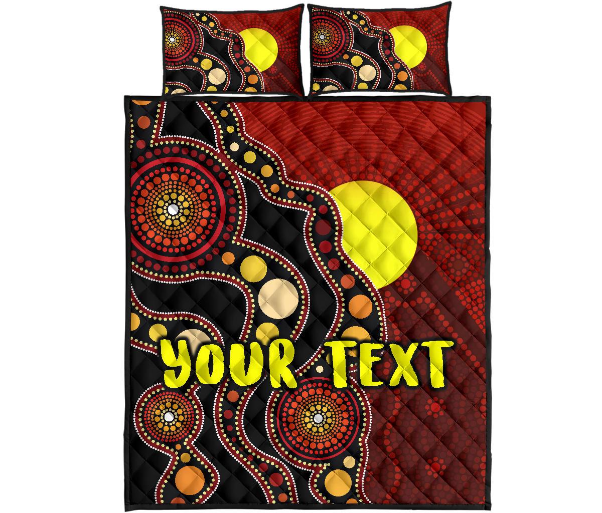 custom-quilt-bed-set-australia-aboriginal-lives-matter-flag-r