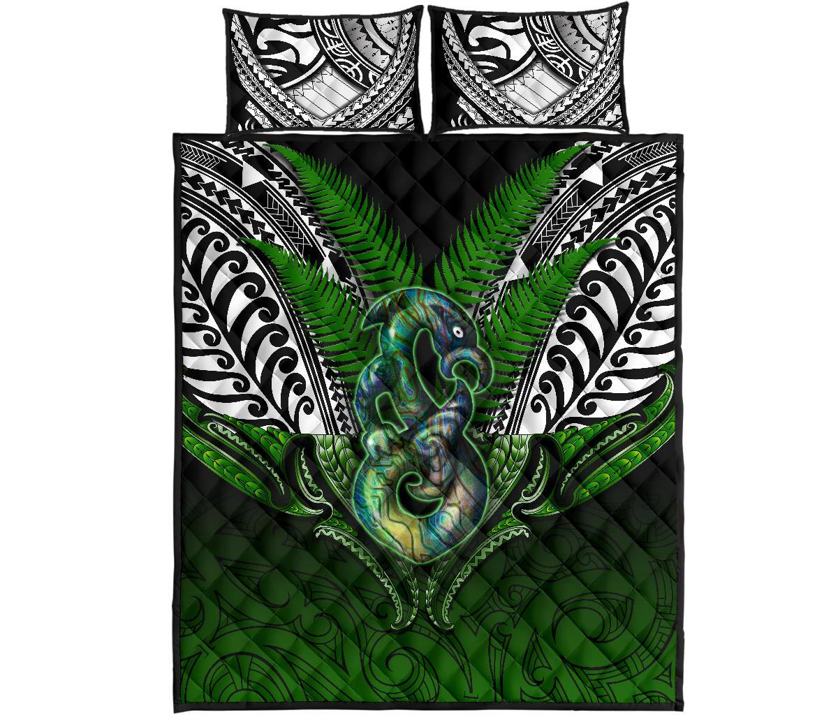 manaia-mythology-quilt-bed-set-silver-fern-maori-tattoo