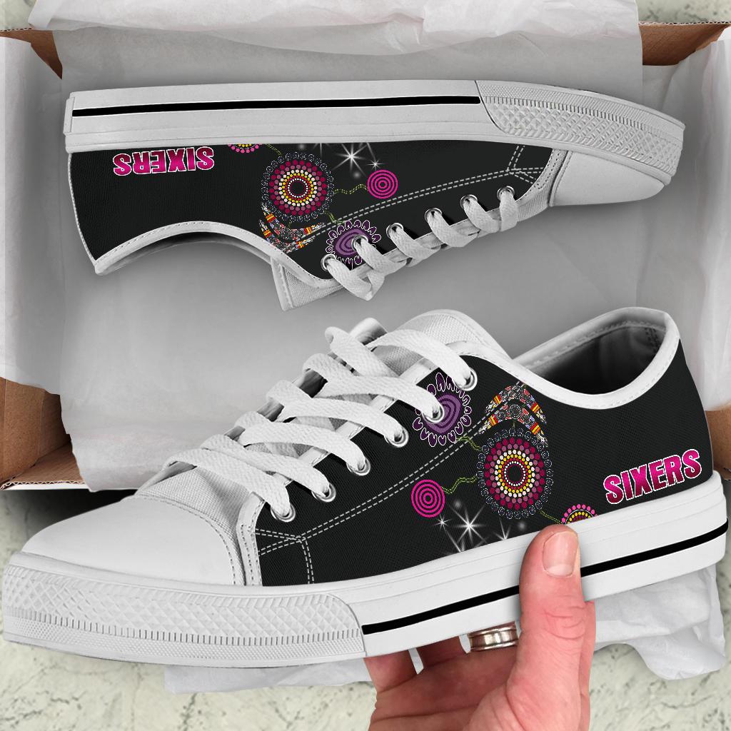 sydney-low-top-shoe-sixers-indigenous-black