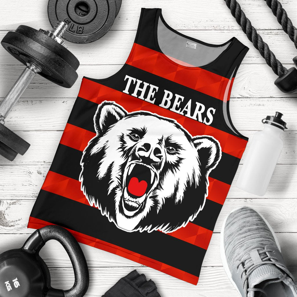 north-sydney-men-tank-top-the-bears-simple-style