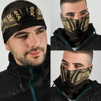 new-zealand-dragon-maori-tattoo-bandana-gold