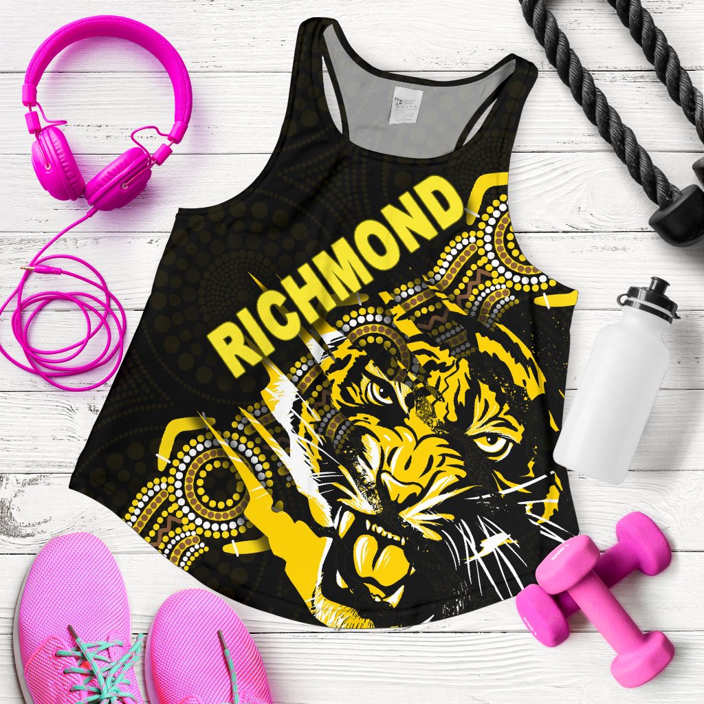 Richmond Racerback Tank Power Tigers Indigenous - Vibe Hoodie