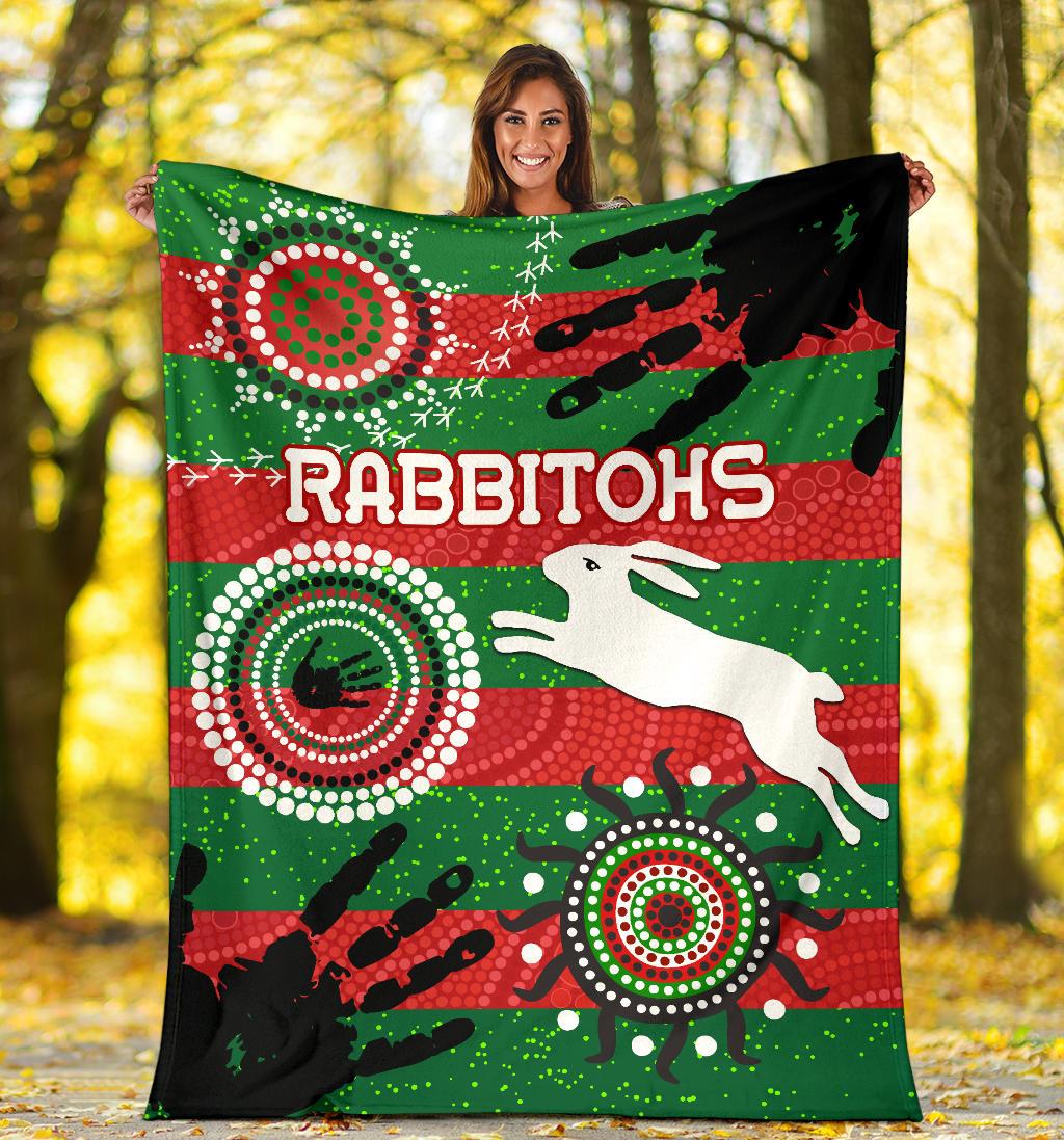south-sydney-rabbitohs-indigenous-premium-blanket-country-style-no-1