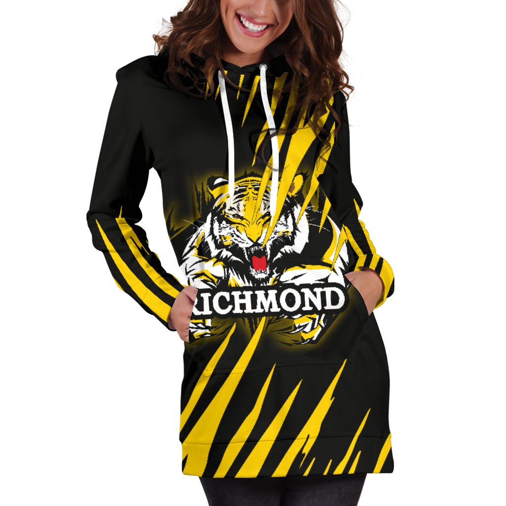 richmond-tigers-womens-hoodie-dress