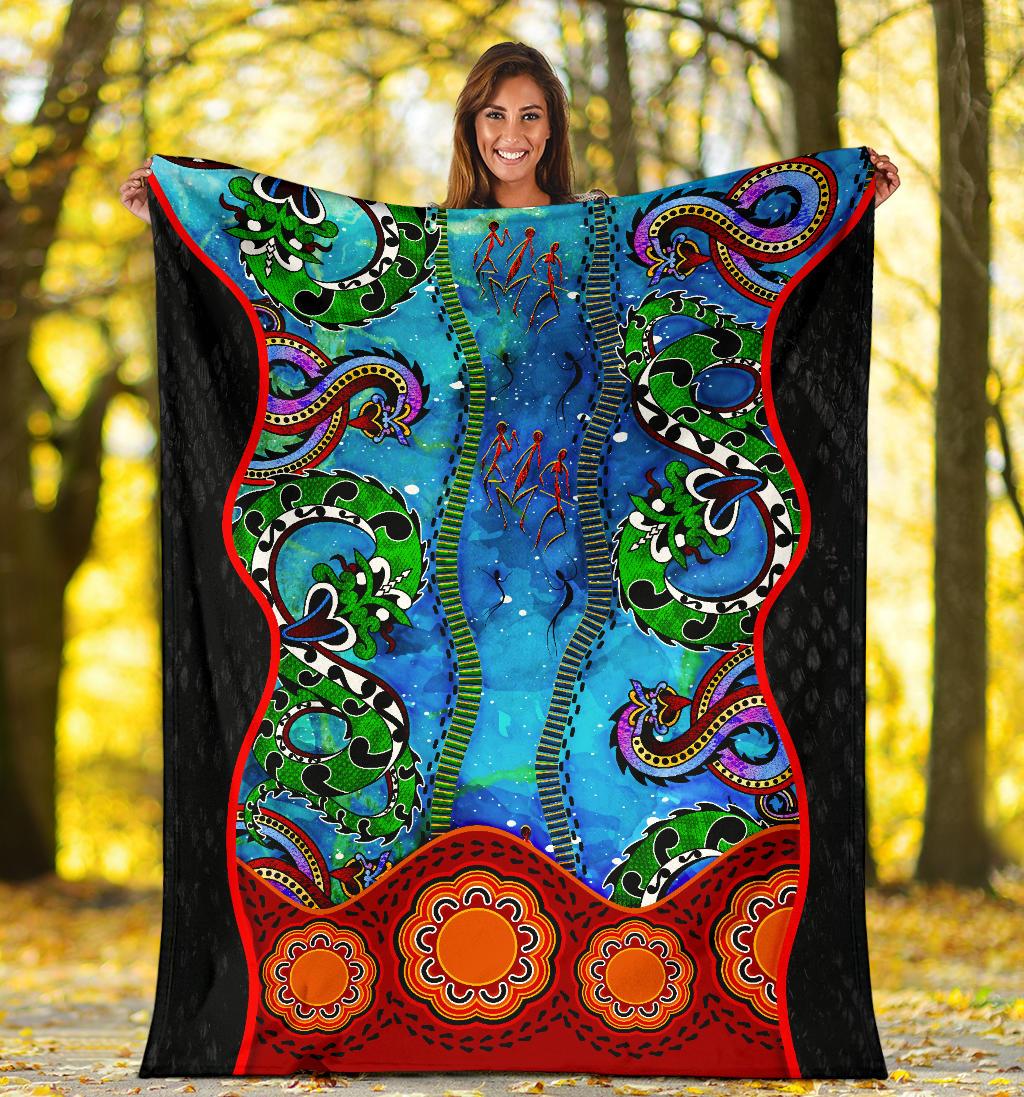 aboriginal-premium-blanket-aussie-indigenous-patterns-blue
