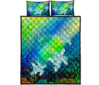 aboriginal-quilt-bed-set-indigenous-turtle-ocean-dot-painting-art